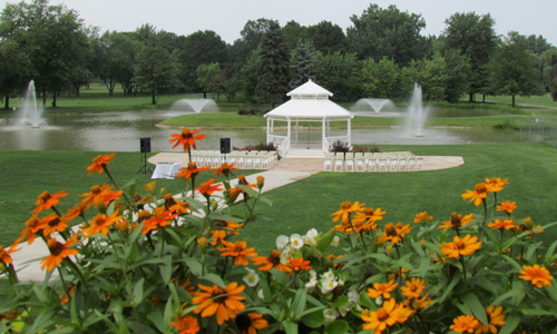 The Social Center at Wicker Park has been a premier destination for weddings , parties  and important events for 50 years. The park  also hosts a  sparkling white Gazebo on the golf course and a golf course club house that is available rental  for showers and smaller parties.